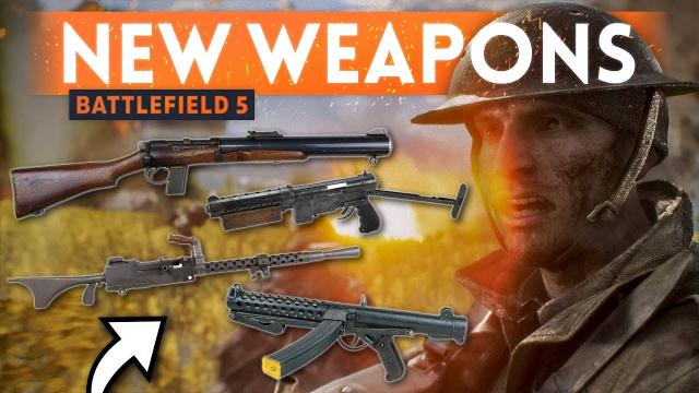 24 NEW WEAPONS, 6 GADGETS & 3 VEHICLES DATA MINED! - Battlefield 5 (Live Service Content)
