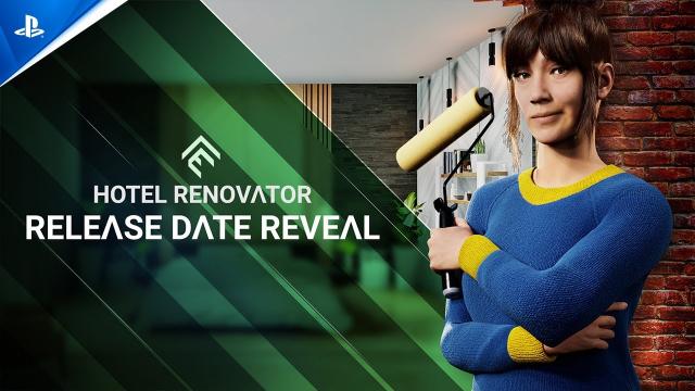 Hotel Renovator - Release Date Reveal Trailer | PS5 Games