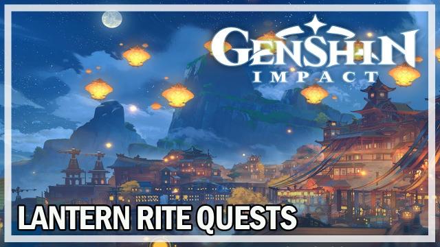 GENSHIN IMPACT - Lantern Rite Tales 1 Event (PC Gameplay)