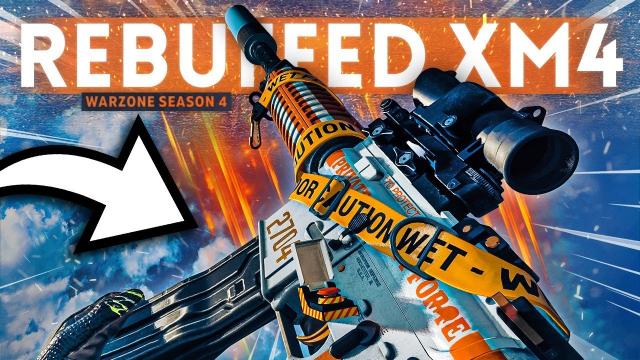 Using the BUFFED XM4 Class Setup in Warzone Season 4!