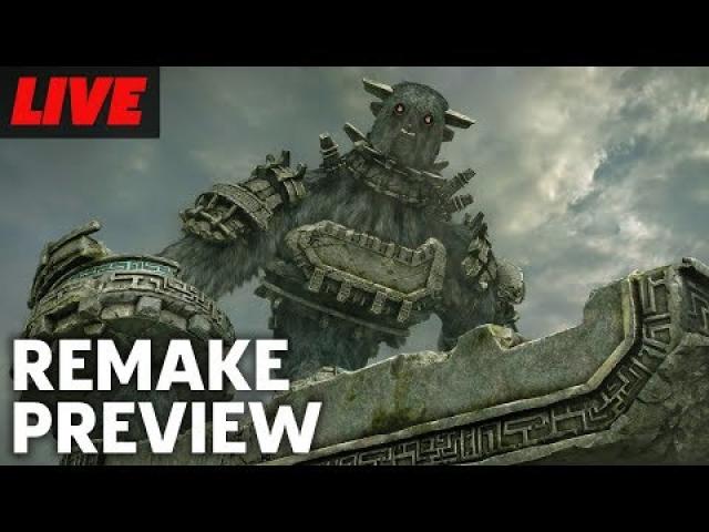 Shadow Of The Colossus Remake Preview Livestream