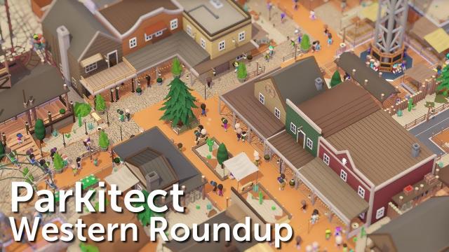 Parkitect Campain (Part 4) - Western Roundup - Coaster Blueprints