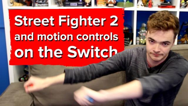 Street Fighter 2 on the Nintendo Switch has awful, awful motion controls