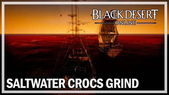 1 Hour Duo Saltwater Crocodiles Grind - Black Desert Online