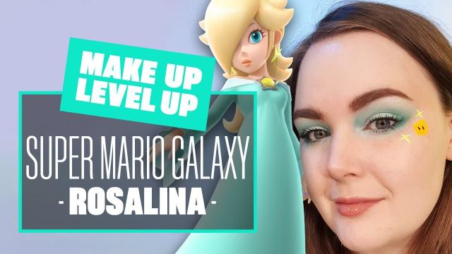 Rosalina Mario Magical Star Look! [SUPER MARIO GALAXY MAKE UP] - Make Up Level Up