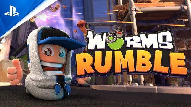 Worms Rumble - PS+ Reveal Trailer | PS5, PS4