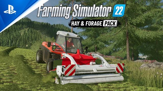 Farming Simulator 22 - Hay & Forage Pack Launch Trailer | PS5 & PS4 Games