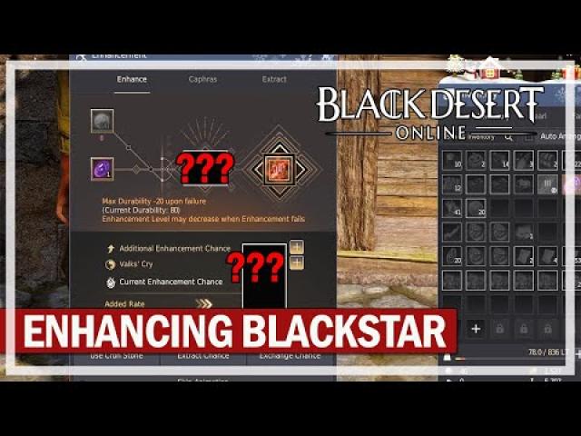 Enhancing Blackstar from PRI - TET | Black Desert