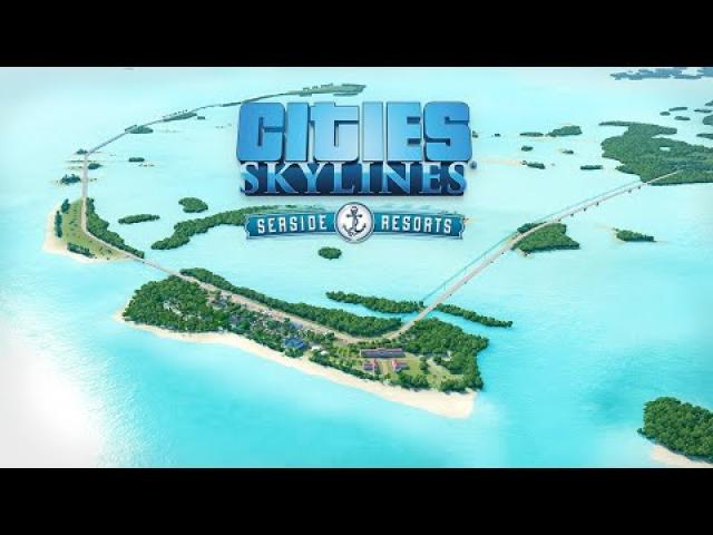 Island SEASIDE RESORTS with One Road Access in Cities Skylines | Sunset City 9