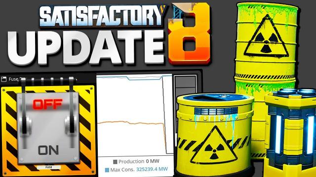 Satisfactory Update 8 will DESTORY my World?!