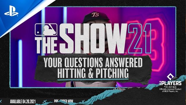 MLB The Show 21 - Your Questions Answered on Hitting & Pitching | PS5, PS4