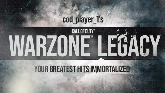 #MyWarzoneLegacy | Call of Duty: Warzone