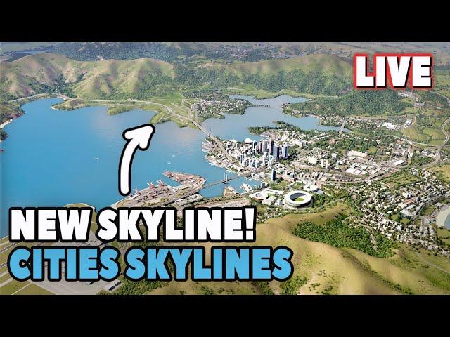 Cities Skylines: Building a second city skyline | LIVESTREAM | Oceania