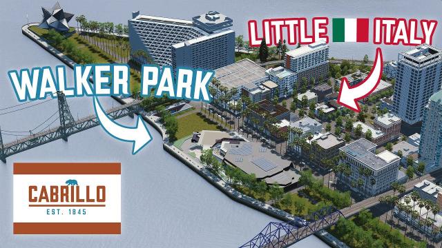 Activating Public Space in Cabrillo | Cities Skylines #4