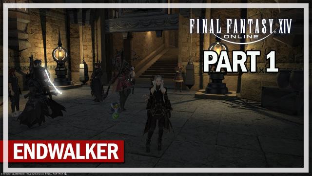Final Fantasy 14 - Endwalker Gameplay Part 1 - Old Sharlayan