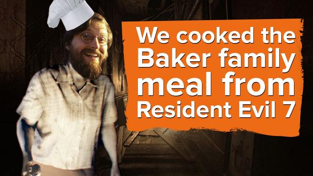 We cooked the Baker family dinner from Resident Evil 7