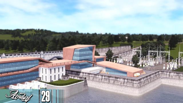 Cities Skylines: ARNDORF - Reichardt Hydroelectric Station #29