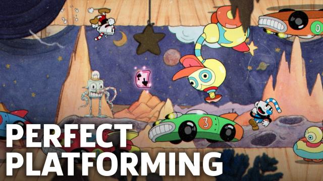 Shooting For A Perfect Score In Cuphead's Platforming Levels Gameplay