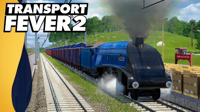 Building a NEW and HUGE coffee line! | Transport Fever 2 (Part 25)