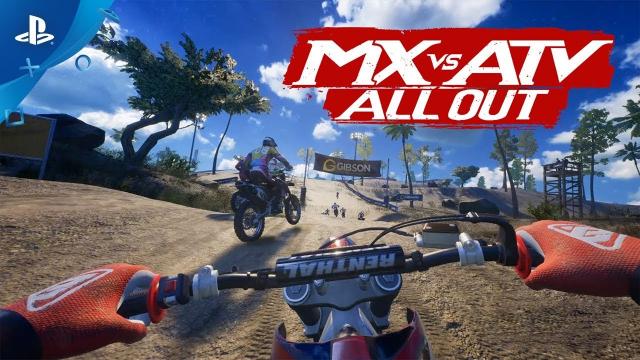 MX vs ATV All Out - Gameplay Trailer And New Information! | PS4