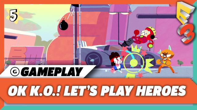 OK KO! Let's Play Heroes Full Quest Gameplay | E3 2017