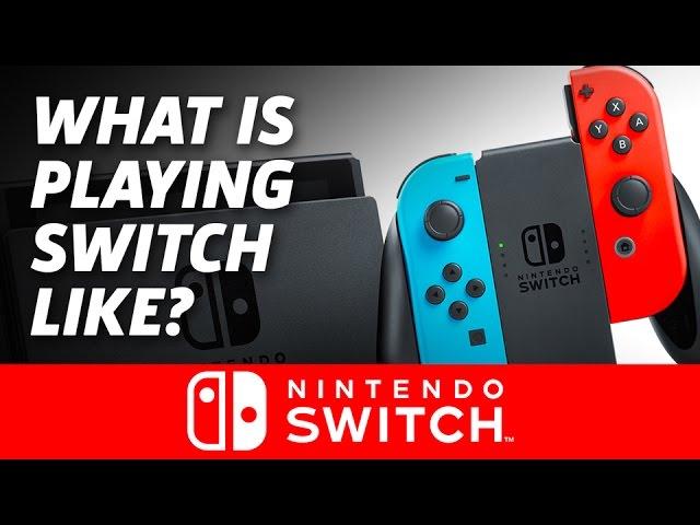 Nintendo Switch Hands-on Impressions: How it feels to play