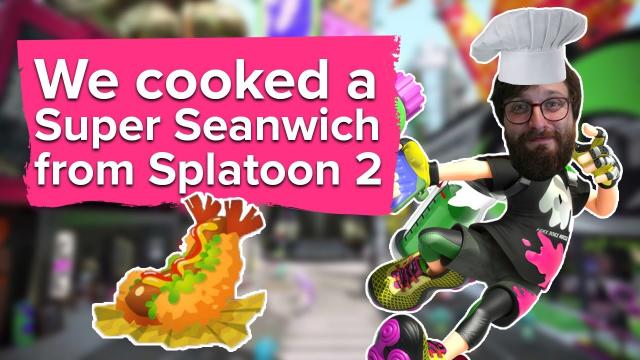 We cooked a Super Seanwich from Splatoon 2