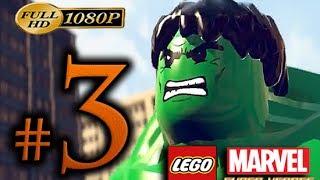 LEGO Marvel SuperHeroes Walkthrough Part 3 [1080p HD] - No Commentary - LEGO Marvel SuperHeroes