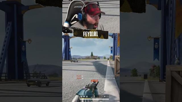 Feyd101 With a 2 for 1 - drive-thru edition ???? #pubgshorts