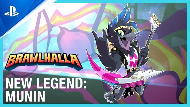 Brawlhalla: New Legend Munin Trailer | PS4