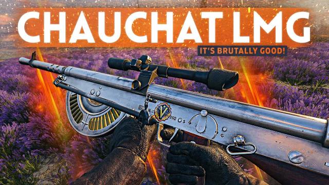 New CHAUCHAT MG is BRUTALLY GOOD in Battlefield 5! (New Map Gameplay)