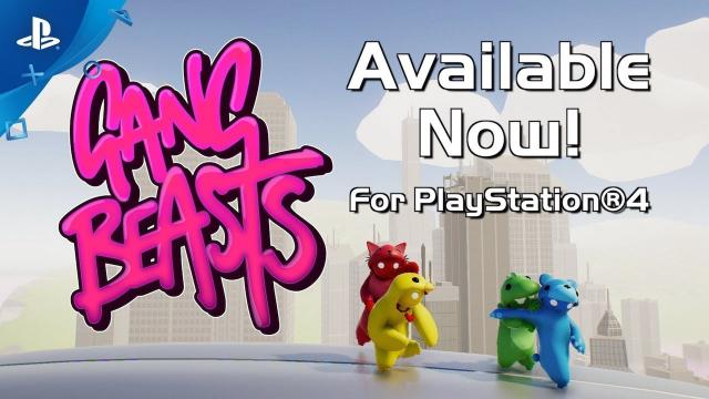 Gang Beasts - Available Now! | PS4