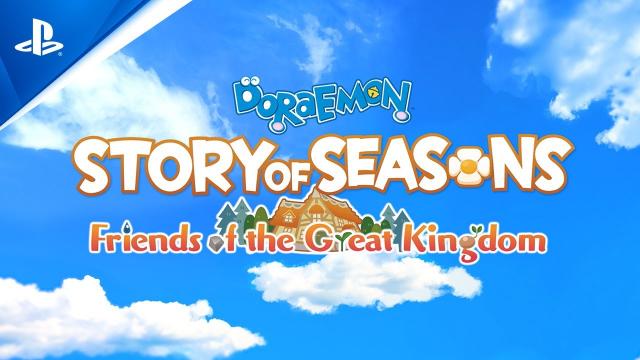 Doraemon Story of Seasons: Friends of the Great Kingdom - Launch Trailer | PS5 Games