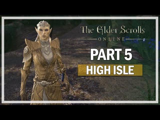 The Elder Scrolls Online - High Isle Let's Play Part 5 - Escape from Amenos