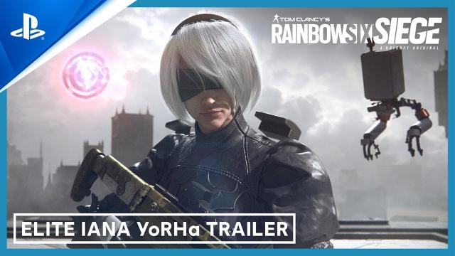 Rainbow Six Siege - Elite Iana YoRHa NieR:Automata Trailer | PS5 & PS4 Games