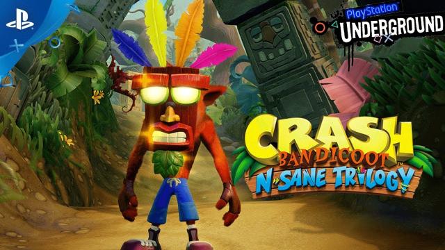Crash Bandicoot N. Sane Trilogy Gameplay Demo | PS Underground