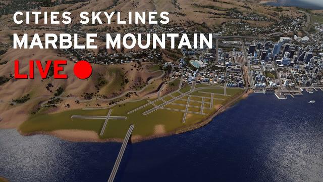City Rail [LIVE] Cities Skylines: Marble Mountain 50.5