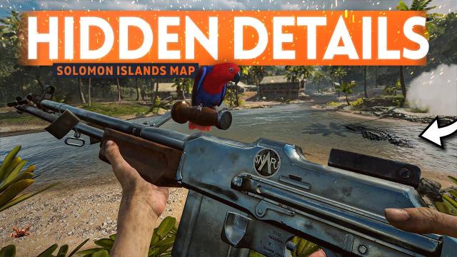 SOLOMON ISLANDS EASTER EGGS & Cool Hidden Details! - Battlefield 5 Pacific