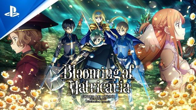 Sword Art Online Alicization Lycoris - Blooming of Matricaria DLC 2 Launch Trailer | PS4 Games