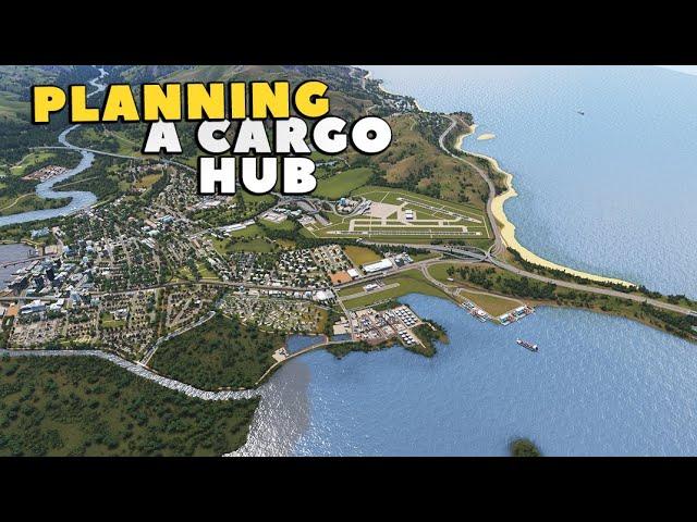 Planning a Cargo Hub | Cities Skylines: Mile Bay 21
