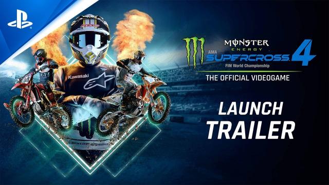 Monster Energy Supercross 4 - Launch Trailer | PS5, PS4