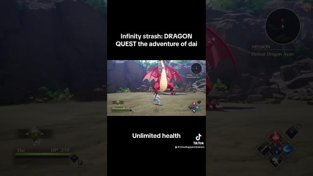 Infinity Strash: DRAGON QUEST The Adventure of Dai trainer - UNLIMITED HEALTH! #dragonquest