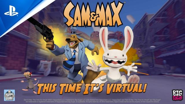 Sam & Max: This Time It’s Virtual! - Release Trailer | PS VR