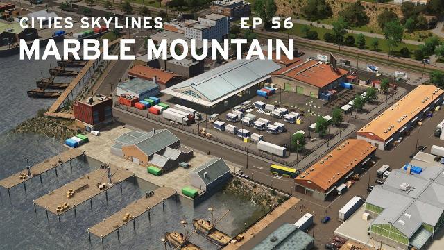 Fish Market - Cities Skylines: Marble Mountain EP 56