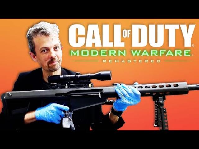 Firearms Expert Reacts To Call Of Duty: Modern Warfare Remastered’s Guns