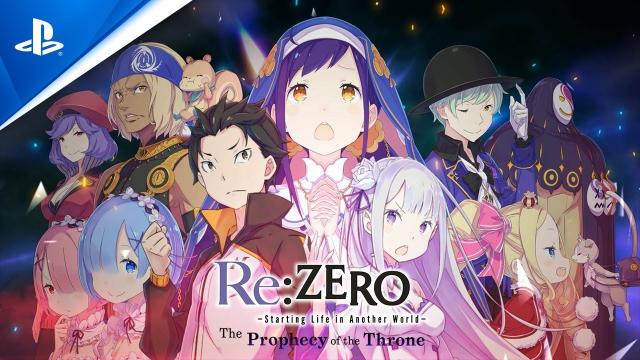 Re:ZERO -Starting Life in Another World- The Prophecy of the Throne - Character Trailer | PS4