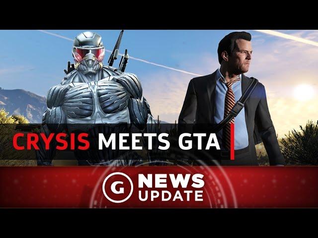 GTA 5 Mod Brings The Crysis Nanosuit Into The Game - GS News Update