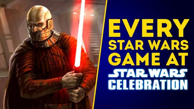 EVERY Star Wars Game Coming To Star Wars Celebration 2019! (New Star Wars Games 2019)
