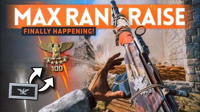 MAX RANK INCREASE ????️ It's Finally Happening! - Battlefield 5 Update