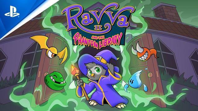 Ravva and the Phantom Library - Launch Trailer | PS5 & PS4 Games